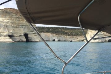 porty i otwicowiska na Milos